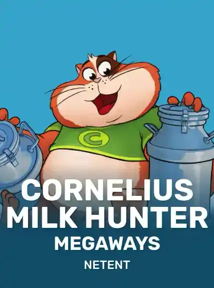 Cornelius Milk Hunter Megaways game tile