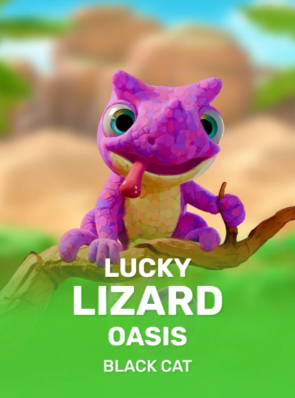 Lucky Lizard Oasis game tile